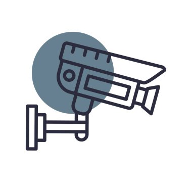  CCTV Kamera Yaratıcı Simgeler Tasarımı