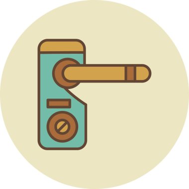 Door Hanger Creative Icons Desig