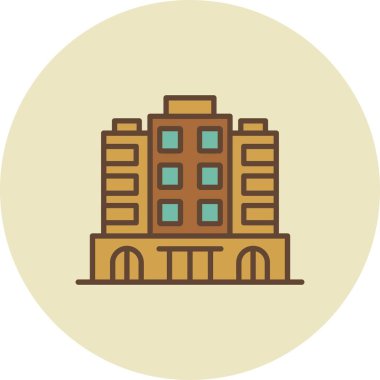 Otel Yaratıcı Simgeleri Tasarımı