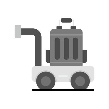 Luggage Cart Creative Icons Desig