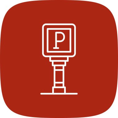 Parking Sign Creative Icons Desig