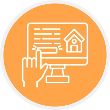 Online Booking Creative Icons Desig