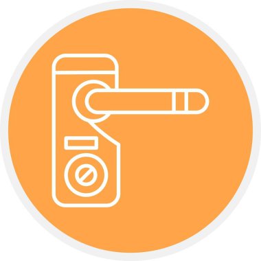 Door Hanger Creative Icons Desig