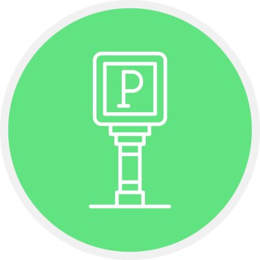 Parking Sign Creative Icons Desig