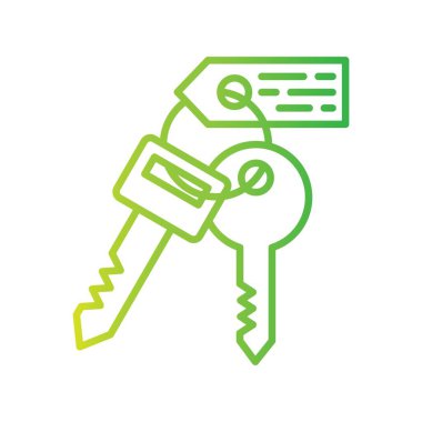 Room Key Creative Icons Desig