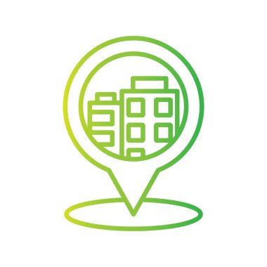 Hotel Location Creative Icons Desig