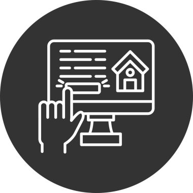 Online Booking Creative Icons Desig