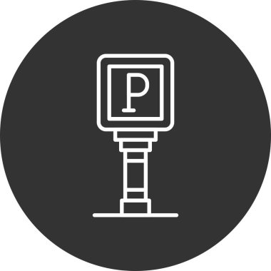 Parking Sign Creative Icons Desig
