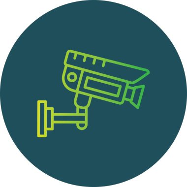  CCTV Kamera Yaratıcı Simgeler Tasarımı