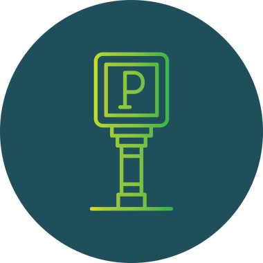 Parking Sign Creative Icons Desig