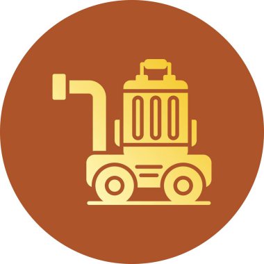 Luggage Cart Creative Icons Desig
