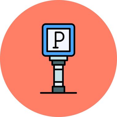 Parking Sign Creative Icons Desig