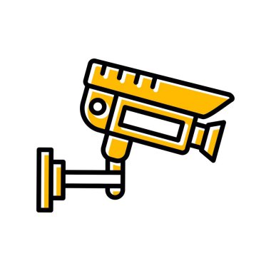  CCTV Kamera Yaratıcı Simgeler Tasarımı