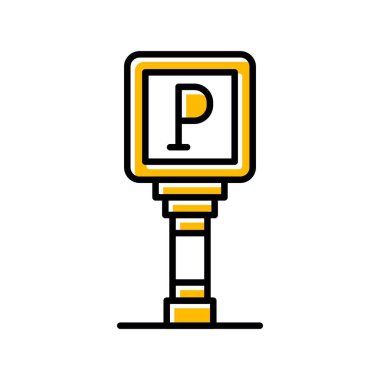 Parking Sign Creative Icons Desig