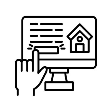 Online Booking Creative Icons Desig