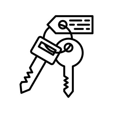 Room Key Creative Icons Desig