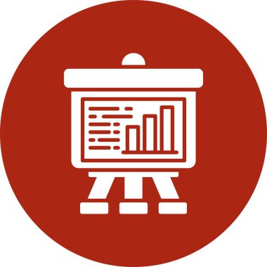 Projector Screen Creative Icons Desig