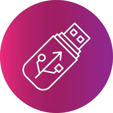 Pen Drive Creative Icons Desig