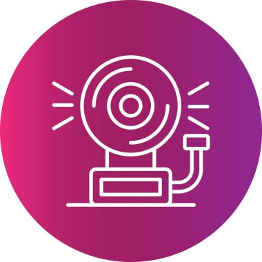 School Bell Creative Icons Desig