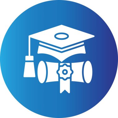 Graduation Cap Creative Icons Desig