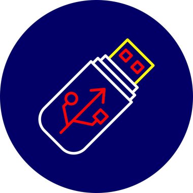 Pen Drive Creative Icons Desig