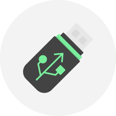Pen Drive Creative Icons Desig