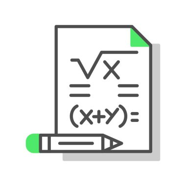 Maths Creative Icons Desig