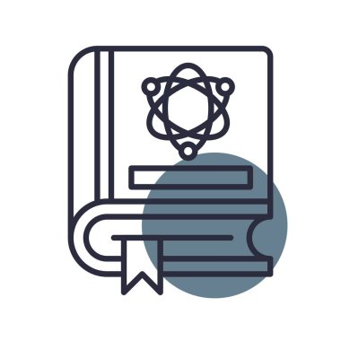 Science Book Creative Icons Desig