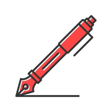 Fountain Pen Creative Icons Desig
