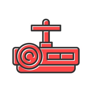 Projektör Yaratıcı Simgeler Tasarımı