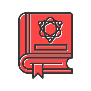 Science Book Creative Icons Desig