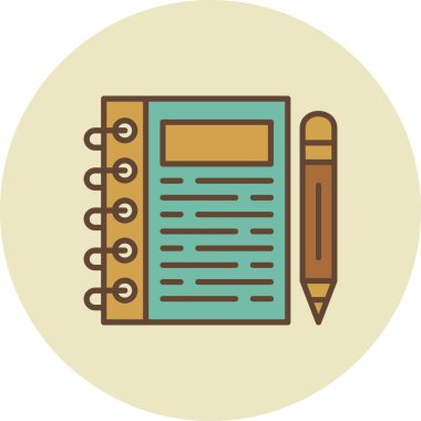  Notebook Creative Icons Desig