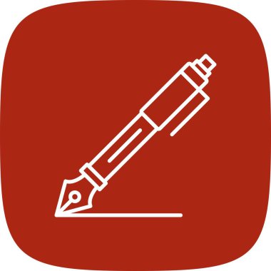 Fountain Pen Creative Icons Desig