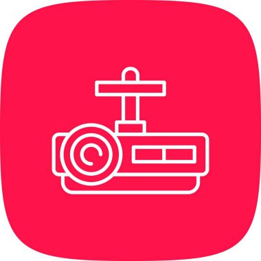 Projektör Yaratıcı Simgeler Tasarımı