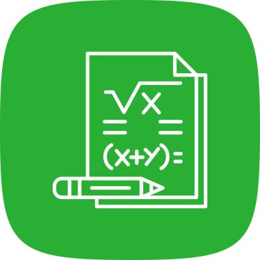 Maths Creative Icons Desig