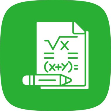 Maths Creative Icons Desig