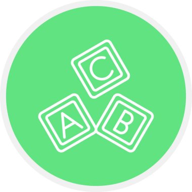 Abc Block Creative Icons Desig