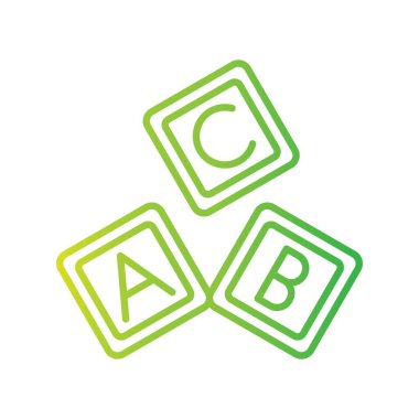 Abc Block Creative Icons Desig