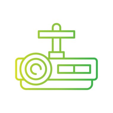 Projektör Yaratıcı Simgeler Tasarımı