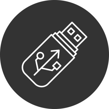 Pen Drive Creative Icons Desig