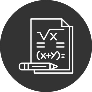 Maths Creative Icons Desig