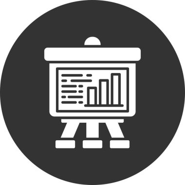 Projector Screen Creative Icons Desig