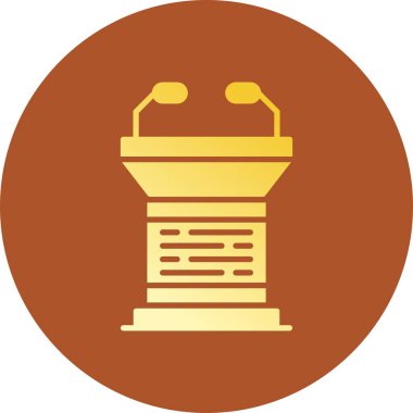  Lectern Creative Icons Desig