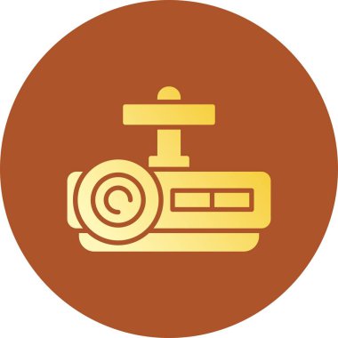 Projektör Yaratıcı Simgeler Tasarımı