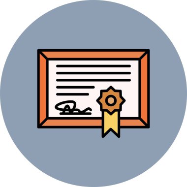  Diploma Creative Icons Desig