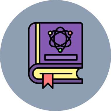 Science Book Creative Icons Desig