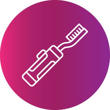 Electric Toothbrush Creative Icons Desig