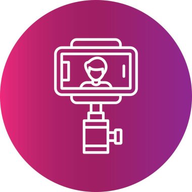 Selfie Stick Creative Icons Desig