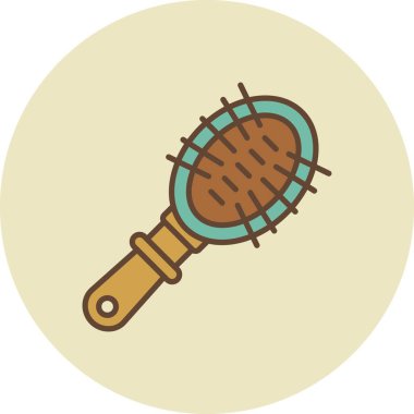 Hairbrush Creative Icons Desig