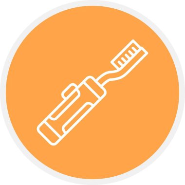 Electric Toothbrush Creative Icons Desig